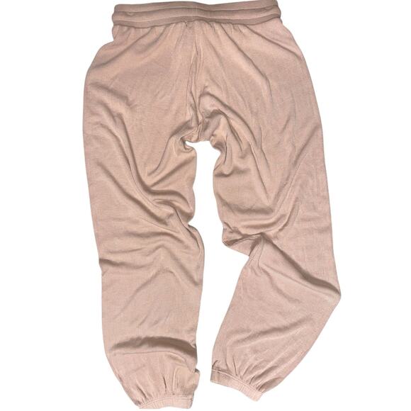 LNA Core Ribbed Beige/Nude Joggers XS - Picture 3 of 11